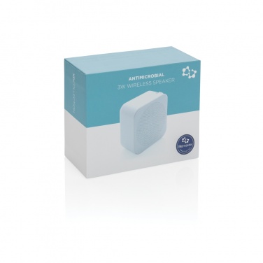 Logo trade reklaamkingi pilt: 3 W antimikroobne juhtmevaba kõlar